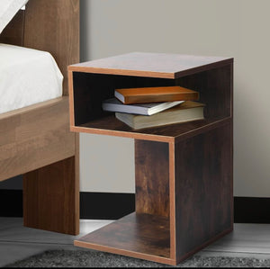 Bedside Tables Drawers Side Table Wood Nightstand Storage Cabinet Bedroom