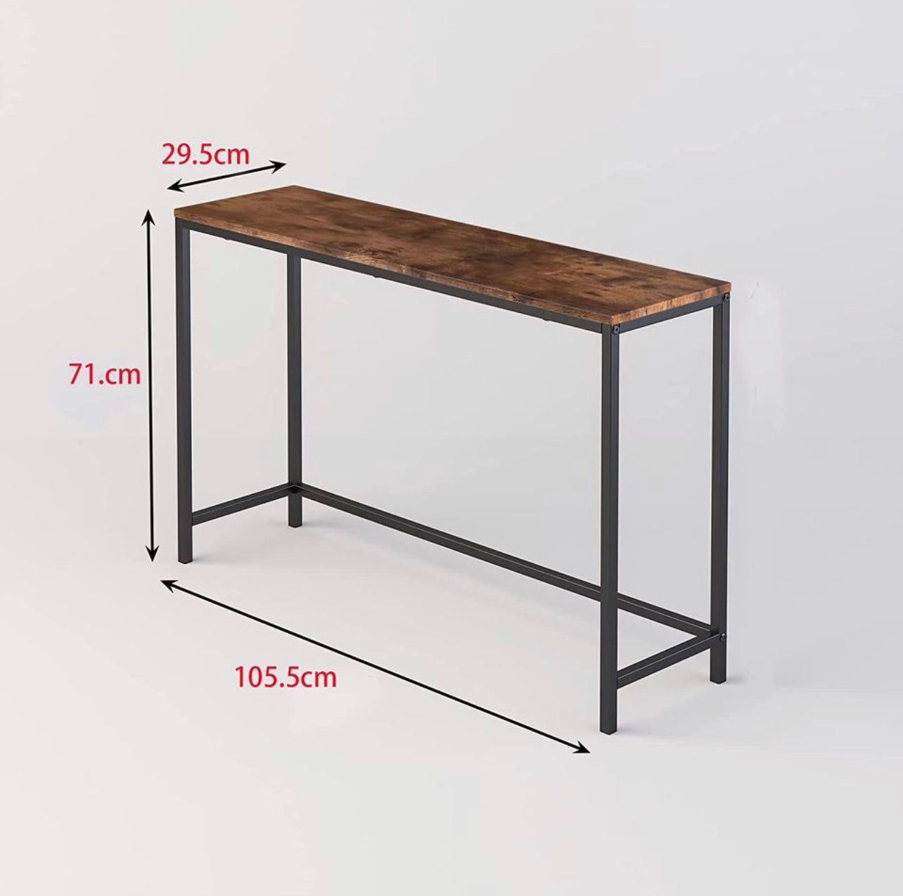 Thin Console Sofa Tables for entryway,Wood Sofa Couch Table,Long Side Table Hallway